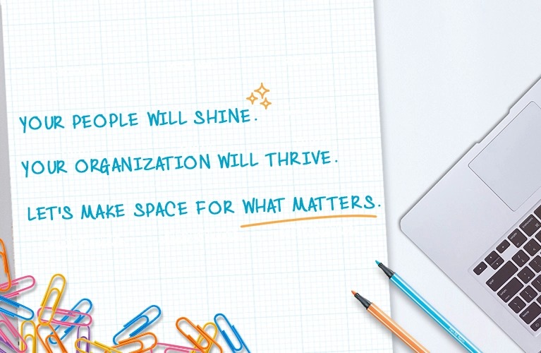 Your people will shine. Your organisation will thrive